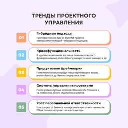 Тренды проектного управления image preview