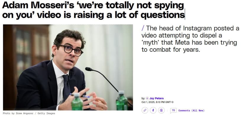 Фотография поста